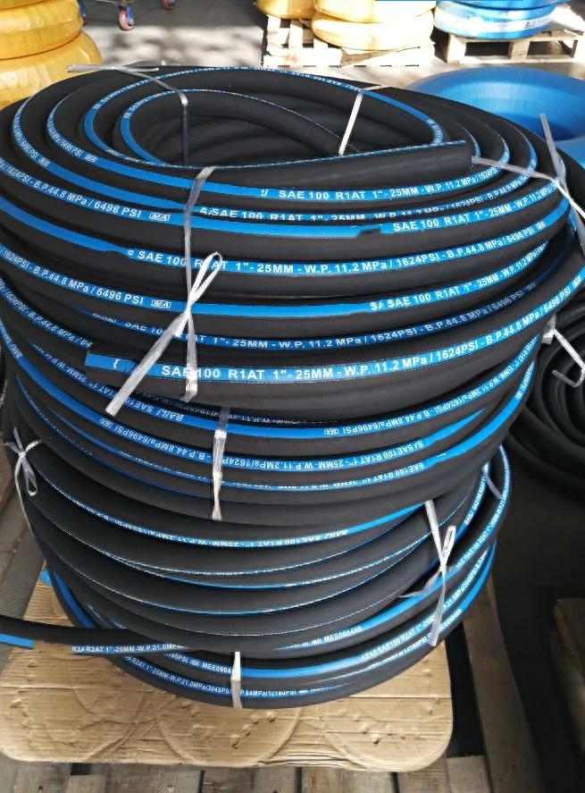 SAE 100r1 Hydraulic Rubber Hose Supplier OEM Available