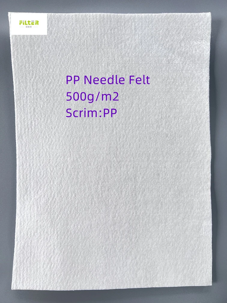 La temperatura de alta resistencia a la corrosión 750gsm fieltro con aguja de PTFE