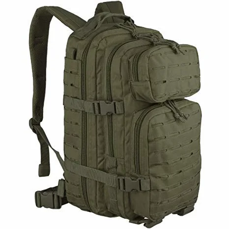 Mochila táctica Grande Assault Pack Mochila Bolsa de 3 días Corte láser de paquete de asalto de EE.UU