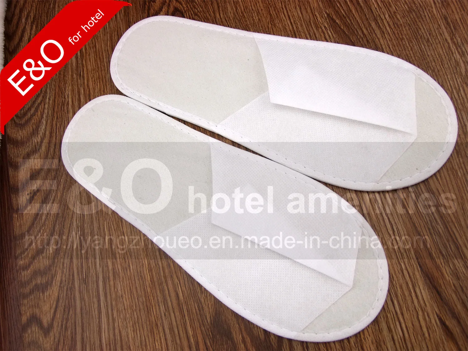 Non-Woven Fabric Disposable Hotel Slippers with Cheapest Price