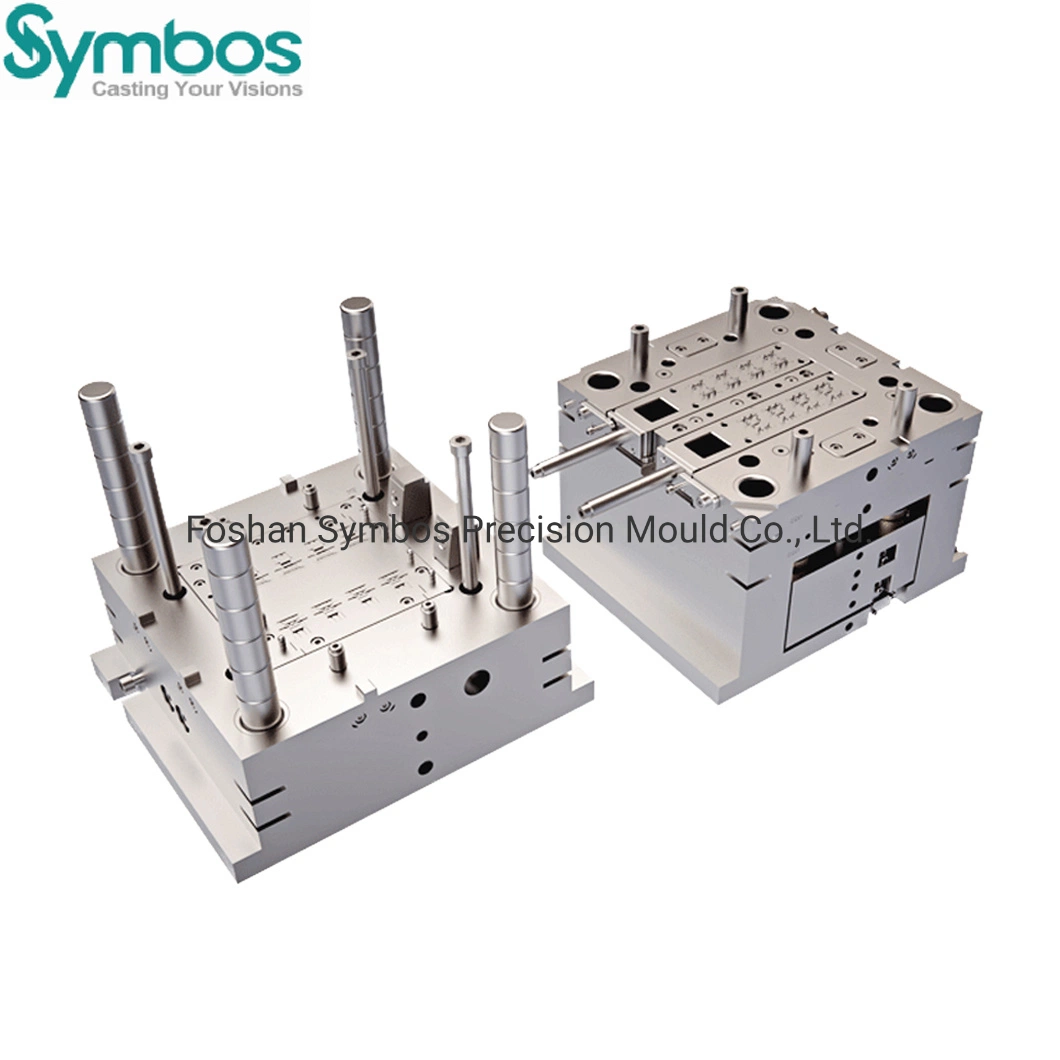 High Precision PA66/PBT+30GF Peek Auto Precision Terminal Connector Electric Auto Wireharness Housing Connector Plastic Injection Molding Mould