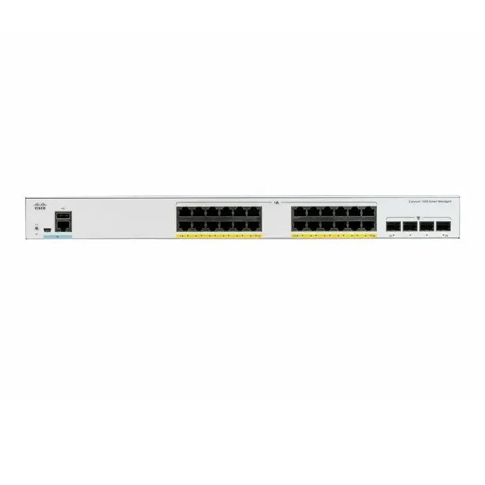 شبكة Cisco Catalyst C9300-24T-E Network Switch 9300 24 Port مفتاح C9300-24T-E