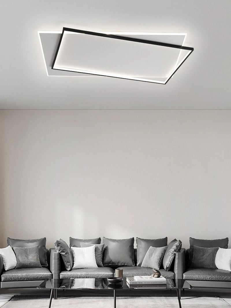 Moderne rechteckige LED kaltes Licht Innenschlafzimmer Hotelbeleuchtung