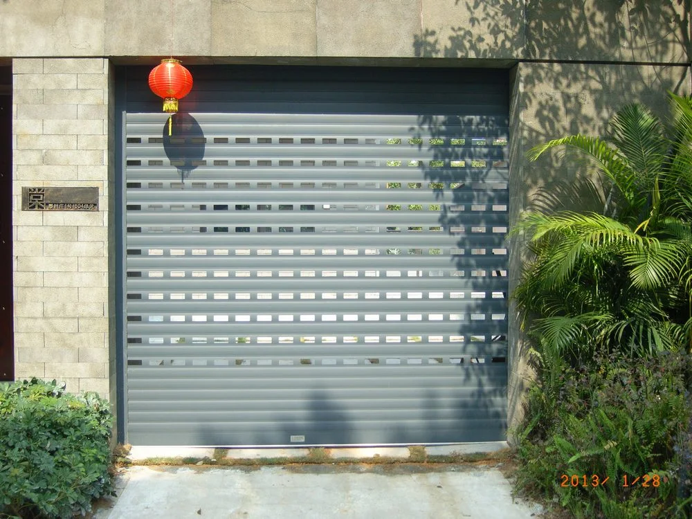 Motorized, Electric Residential Aluminum Rolling Shutter (HA80-1)