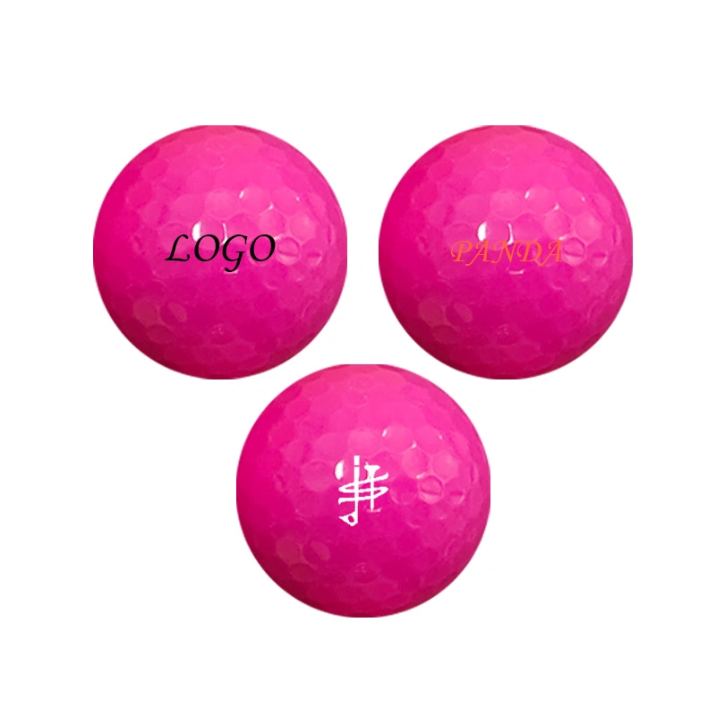 2 Layer PU Urethane Golf Tournament Balls Custom Logo Colors Golf Balls with High quality/High cost performance 