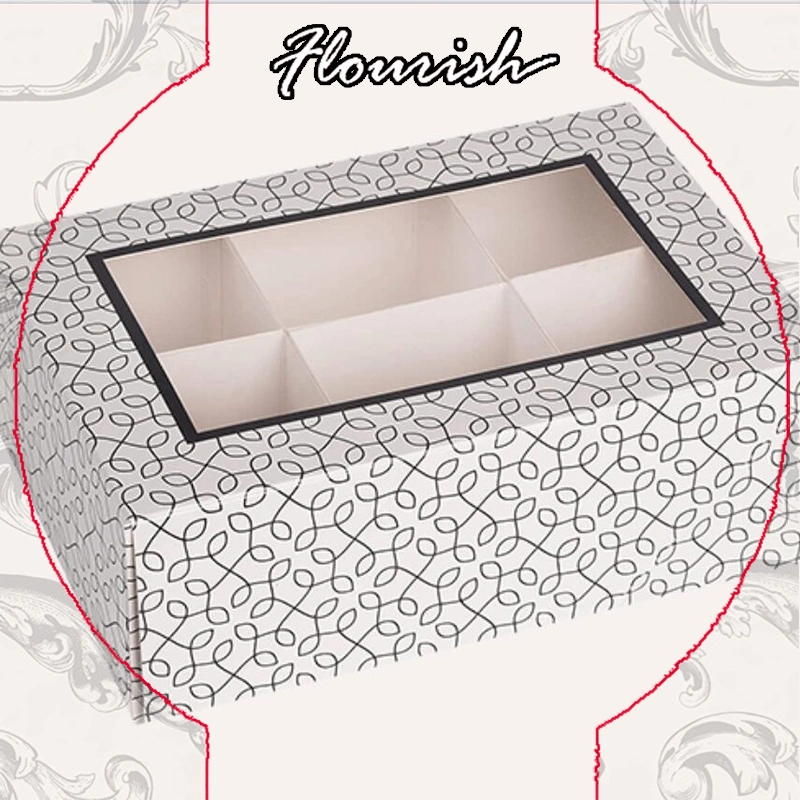 Handle Carrier Single 2/4/6 Cupcake Box Pastry Containers Bakery Cupcake Boxes for Party Packing