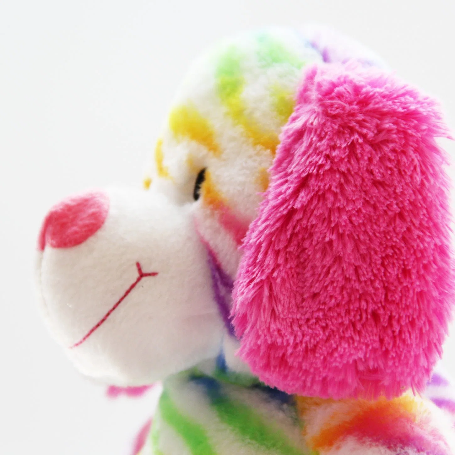 Plush Toy Colorful Stuffed Animal Dog