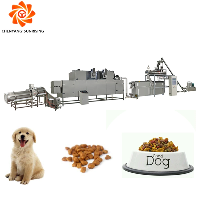 Stainless Steel Dry Pet Dog Food Manufacturing Extruder/Dog Food Making Machines Equipment