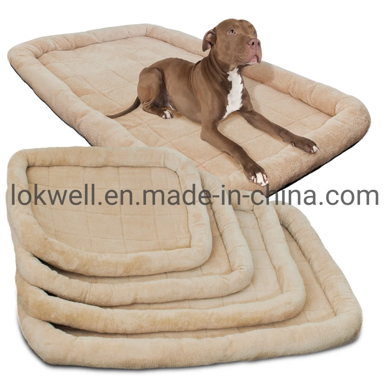 Conception différente Soft Comfort chien chat coussin lit fournisseur OEM