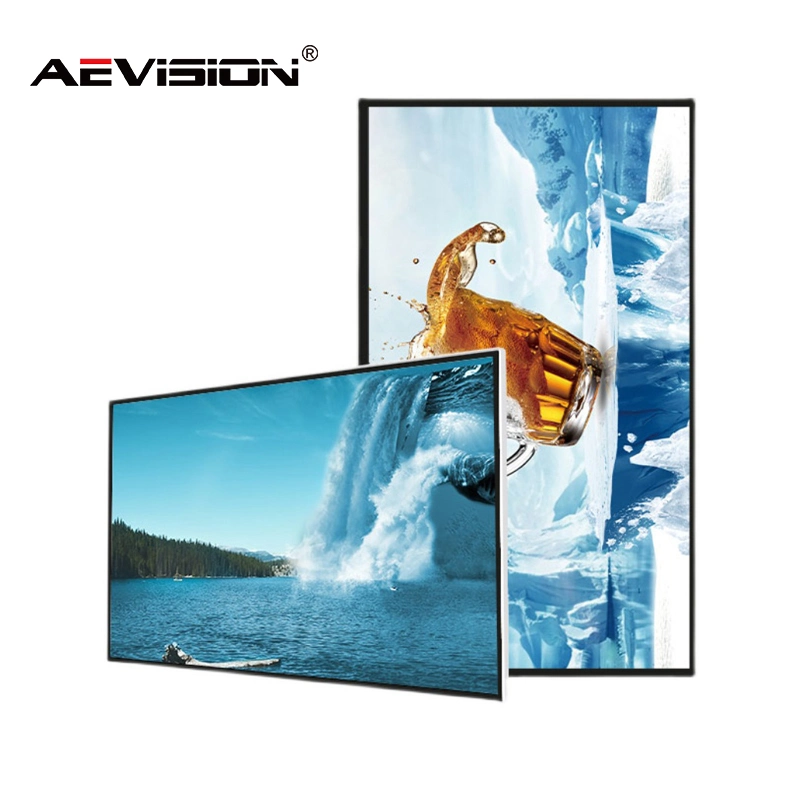 Aevision 1920X1080 15.6-Inch LED Commercial Signage Display 300 Nit Player