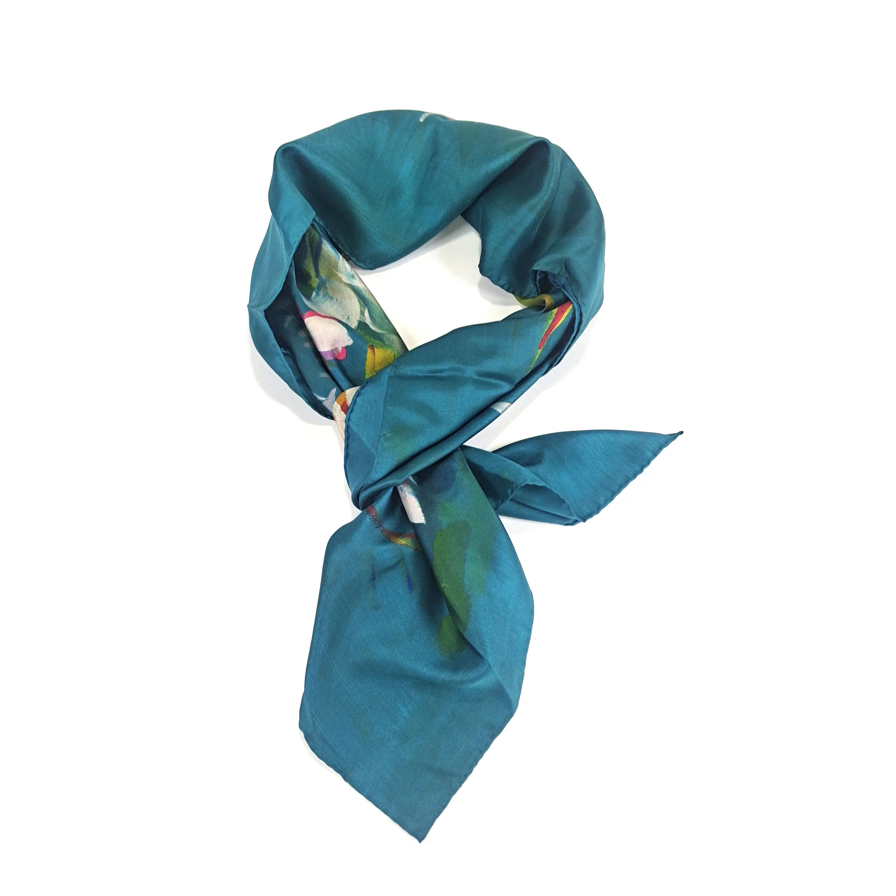 Suit Accessories Scarf, High quality/High cost performance Woven Scarf, New Style Print Polyester / Silk Scarf, Colorful Women Scarf, Custom Pattern Scarf