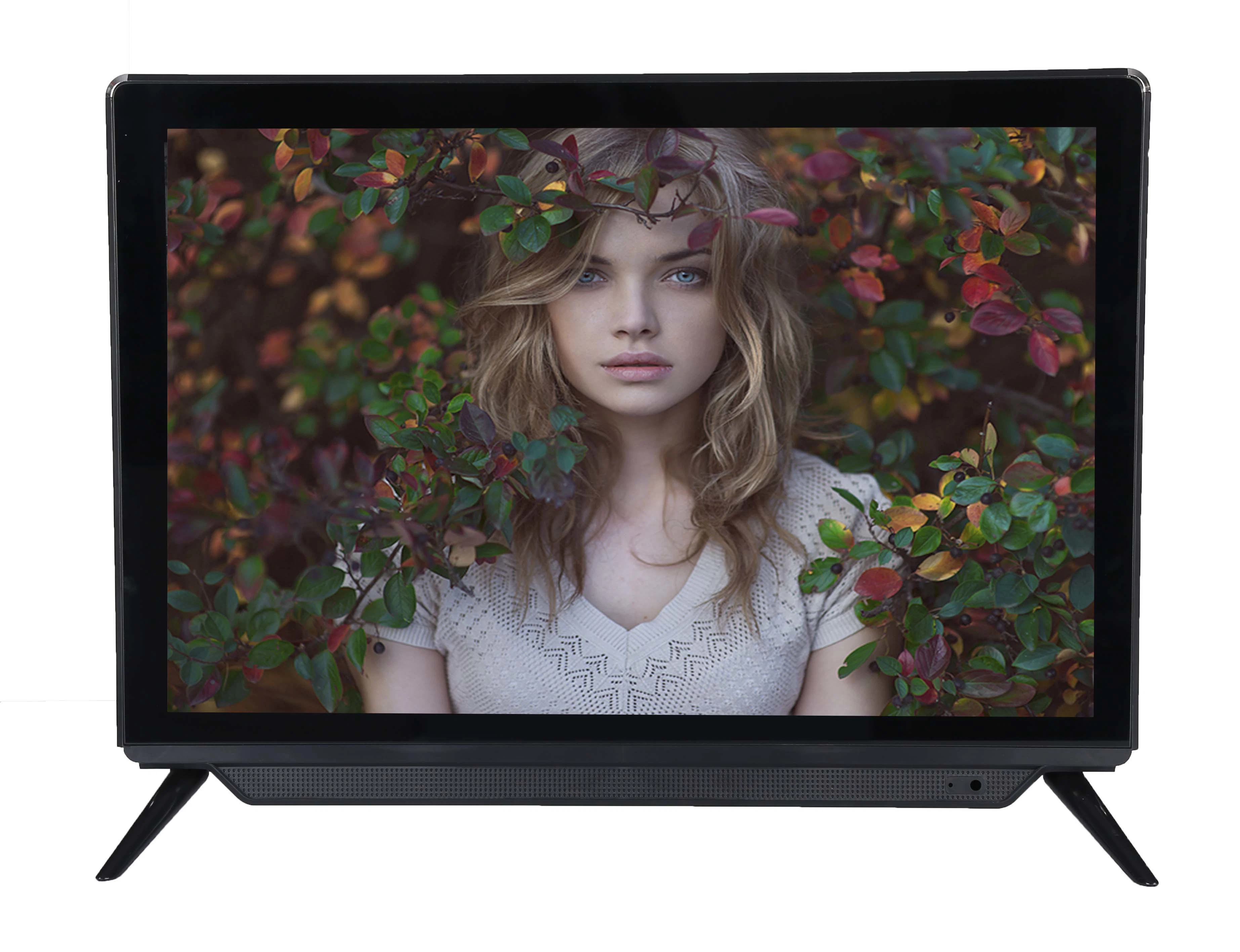 19"-24" DC 12V Input Solar LED TV with Low Power Consumption