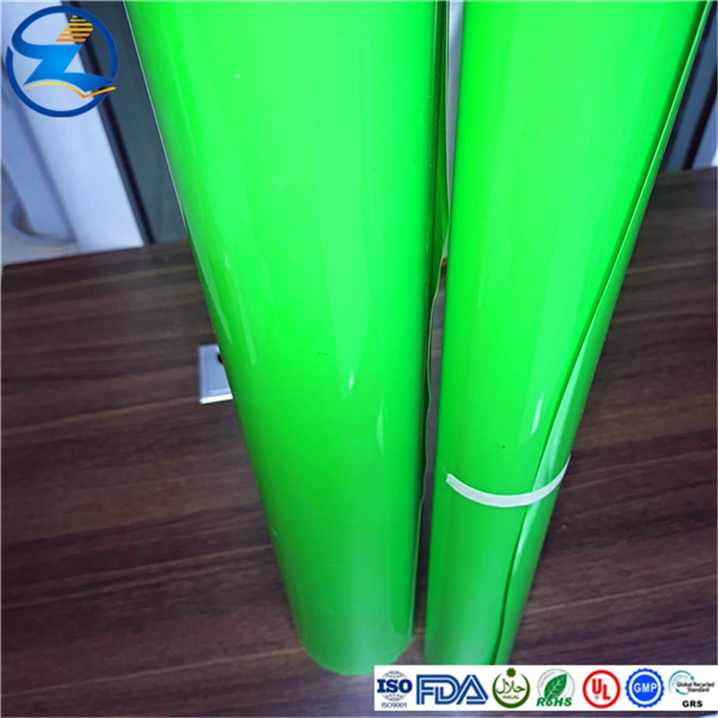 Plástico PVC hoja transparente APET HIPS PVC película en rollo para Termoformado