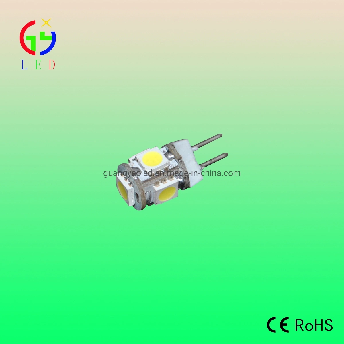 Nouvelle LED G4 51CMS Fiche mâle à 2 broches de bulbes, de lampes LED GY6.35 pour le ménage des luminaires, LED G4 ampoules de rechange pour l'entraîneur véhicule