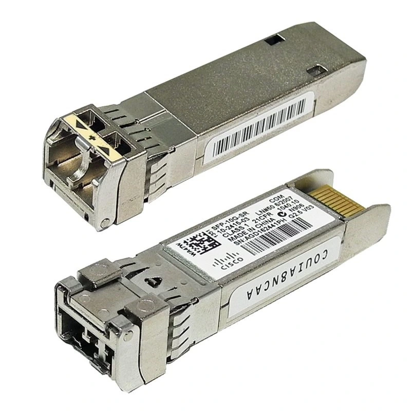 Novos módulos de rede sem fio ópticos multimodo SFP POE originais CISC0 SFP-10G-SR