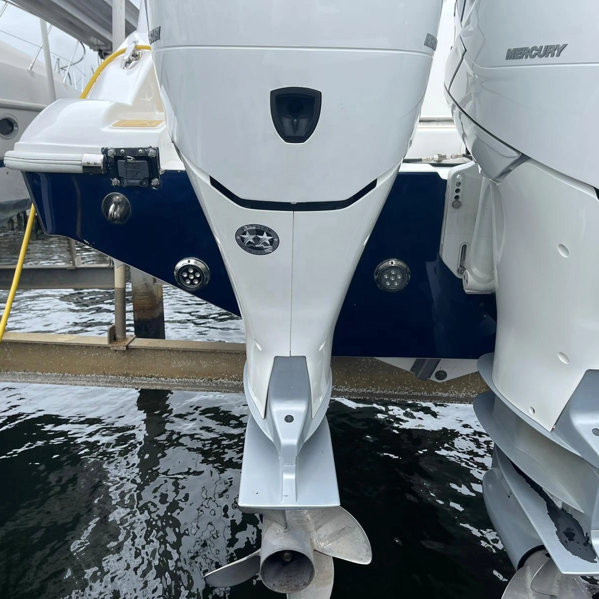 Ronda de prueba de agua IP68 azul blanco bajo el agua marina de la luz de lámpara de barco velero 12v.