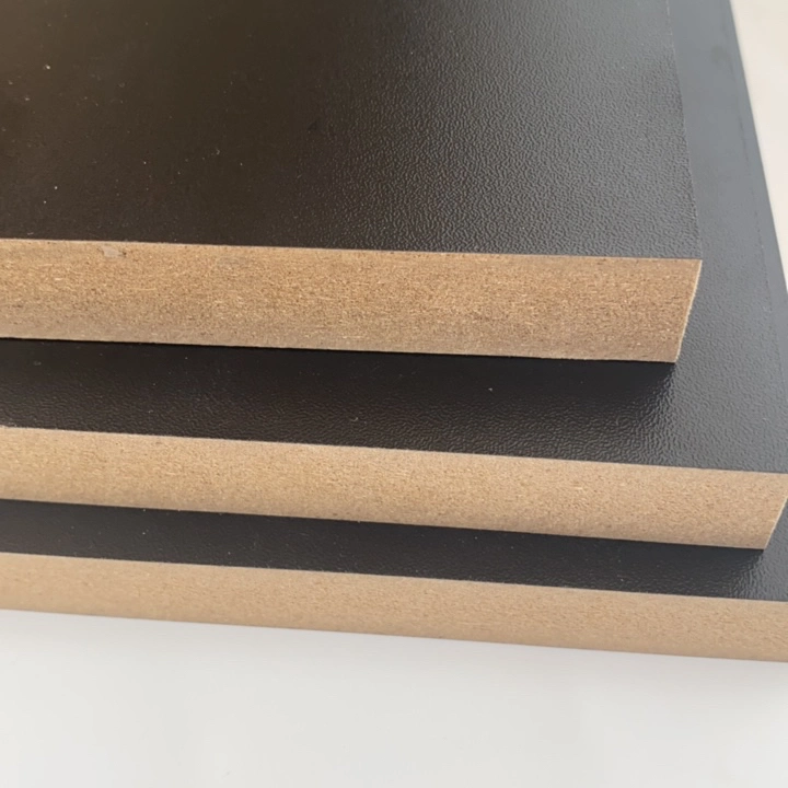 White Black Medium Density Fiberboard Melamine MDF Board