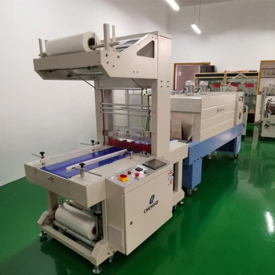 Automatic Bottles / Zip-Top Cans / Cartons / Sleeve Shrink Wrapper Web Sealer Packaging Machine