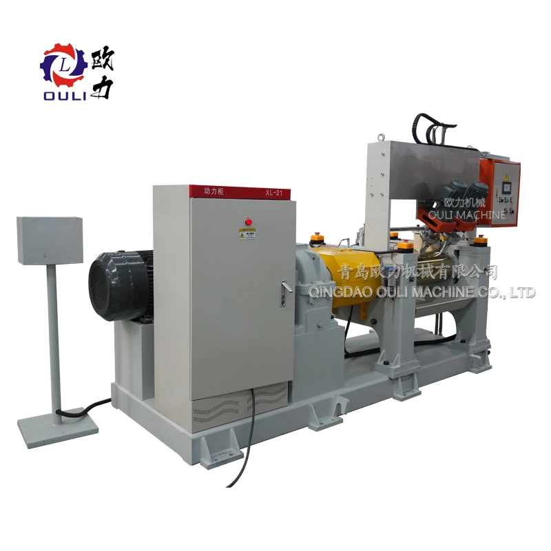 Top Safety Silicone Rubber Two Roll Mixing Mill, Soft Material Automatic Two Roll Mill, Open Mixer Machine