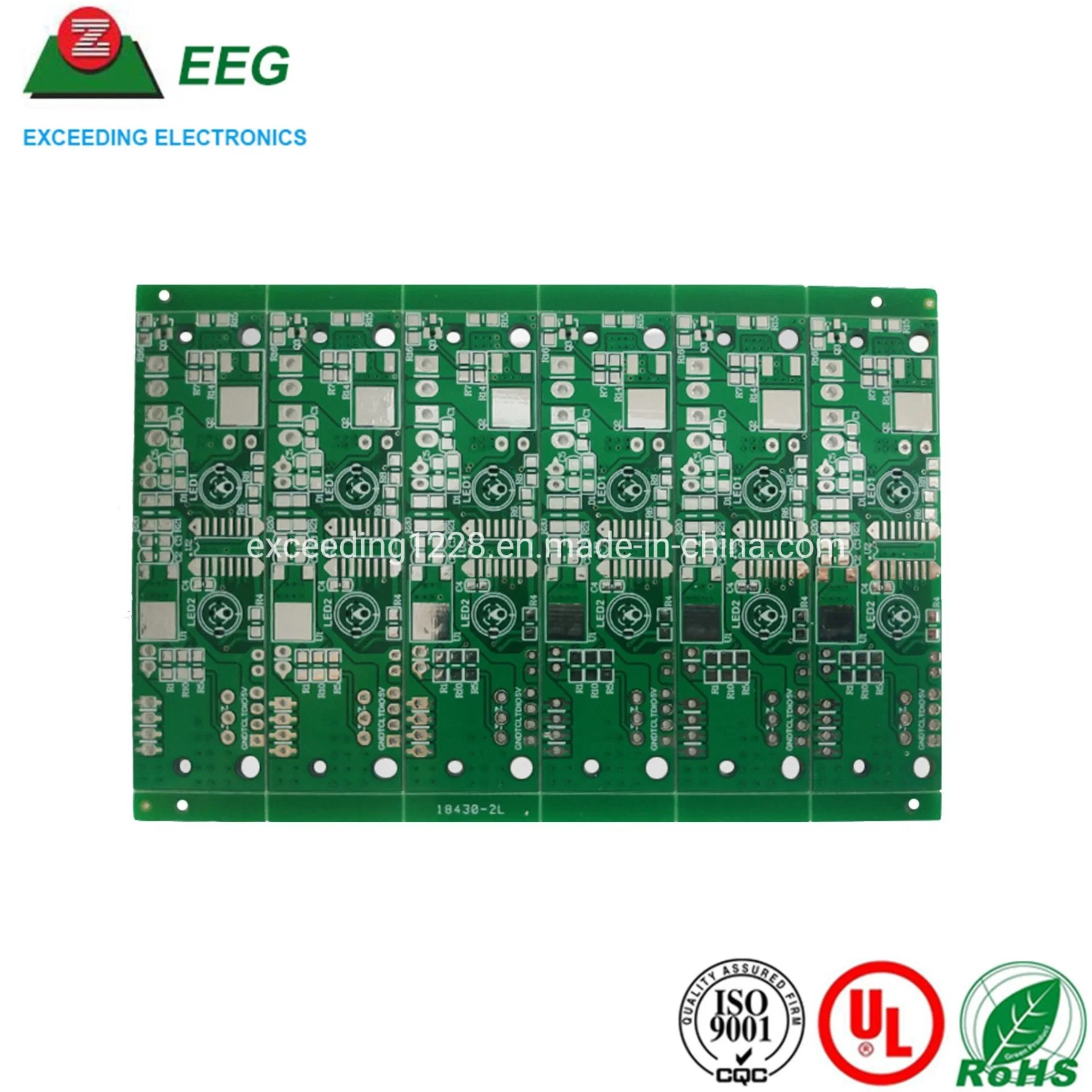 لوحة دوائر مطبوعة على لوحة PCB للتسليم بسرعة على جهة مزدوجة لوحة PCB صلبة