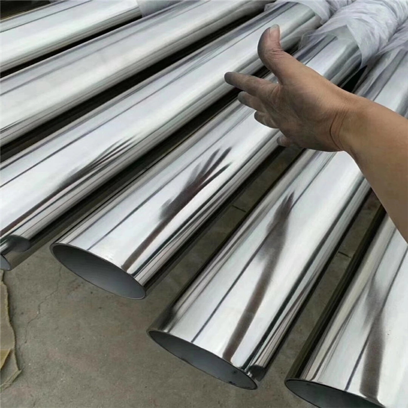 ASTM Ss201/202/304L/316/310S/430/904L/2205 Galvanized Seamless Welded Round/Square/Rectangular/Hex/Oval Polishing Mirror Stainless Steel Pipe for Decorative