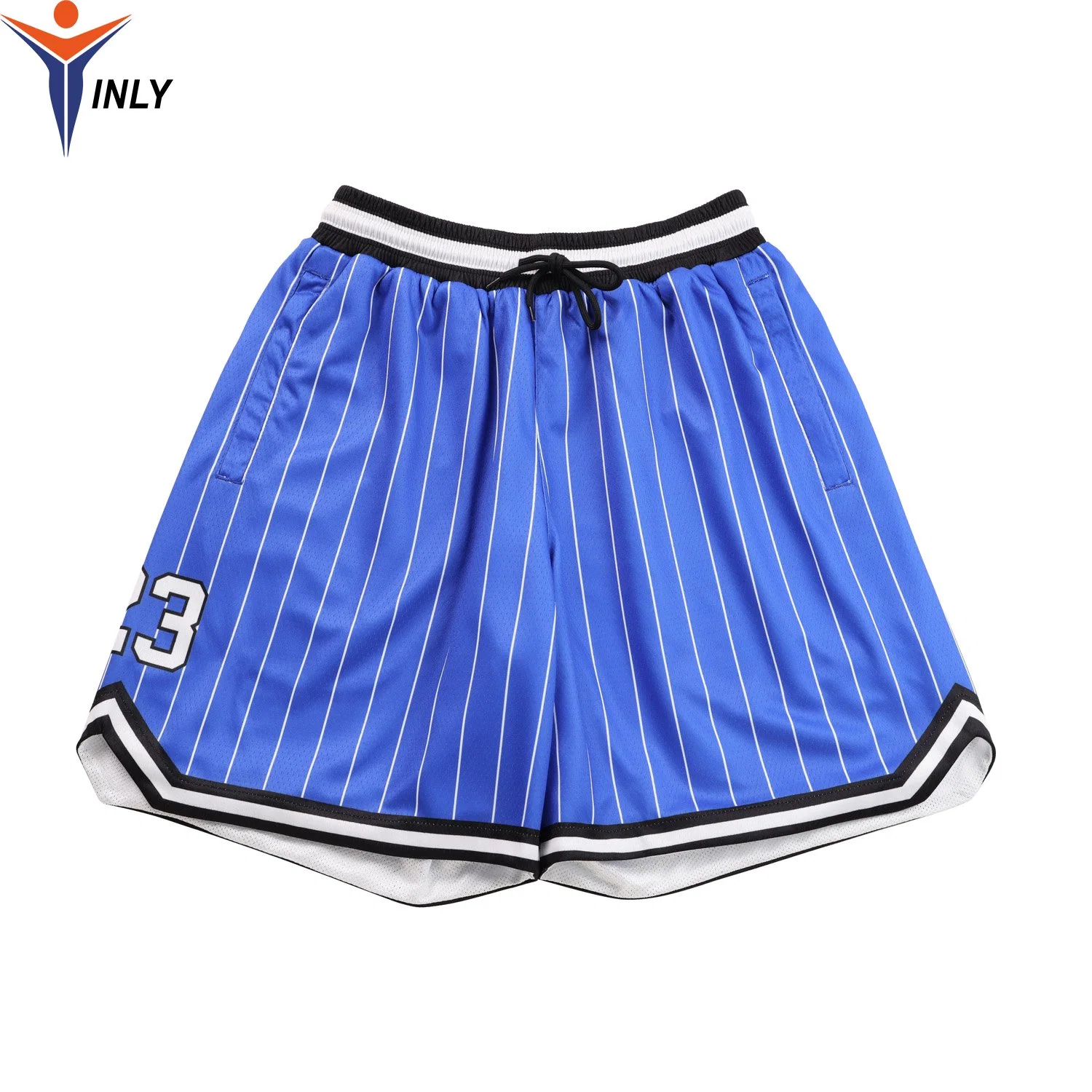 Personalisierbare Basketball Ball Jersey Stickerei Sublimation Shorts Basketball Feuchtigkeitsableitend Shorts