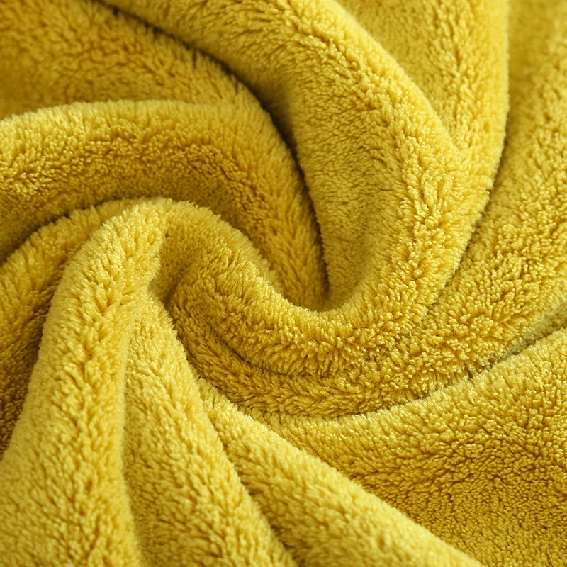 Factory Direct Sale Coral Velvet Towels Household Adult Thickened Soft Non-Shedding Quick Drying Hand Face Towels