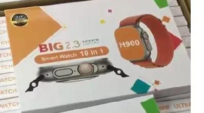 Juego de reloj de combinación 10en1 49mm 8 correas Cargador inalámbrico 2,3inch Pantalla HD grande Ultra Smart Watch H900 Smartwatch