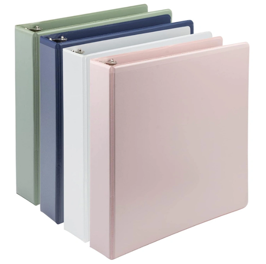 1.5-Inch Durable D-Ring View Binder 4 Pack