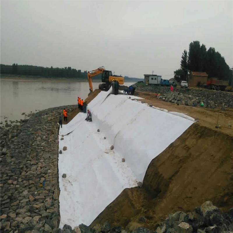 Slope Protection Fabric Non Woven Needle Punched Geotextile