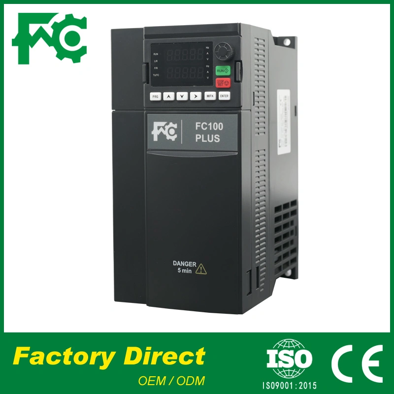 FC100p Усиленный инвертор частоты переменного тока с частотой 0.4–400 квт Однофазный/трехфазный Вход фазы