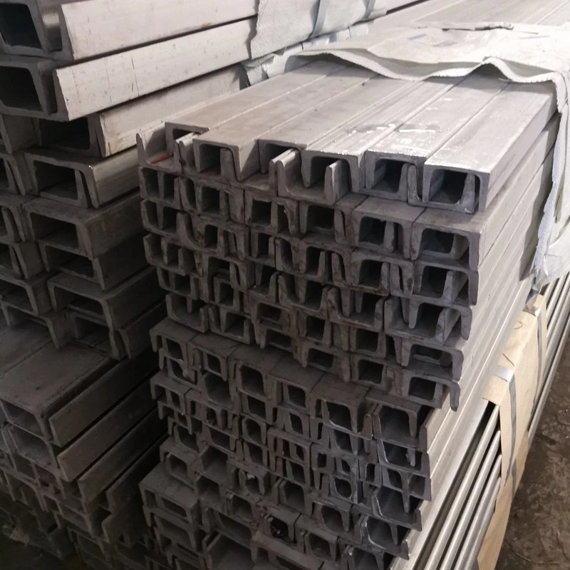 Steel Products Stainless Steel U-Shape Profiles for Glass Building and Construction