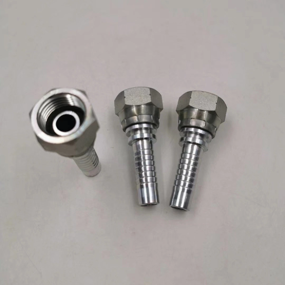 Carbon Steel Braided Manufacture Female Hydraulic Hose Fitting Hydraulic Parts