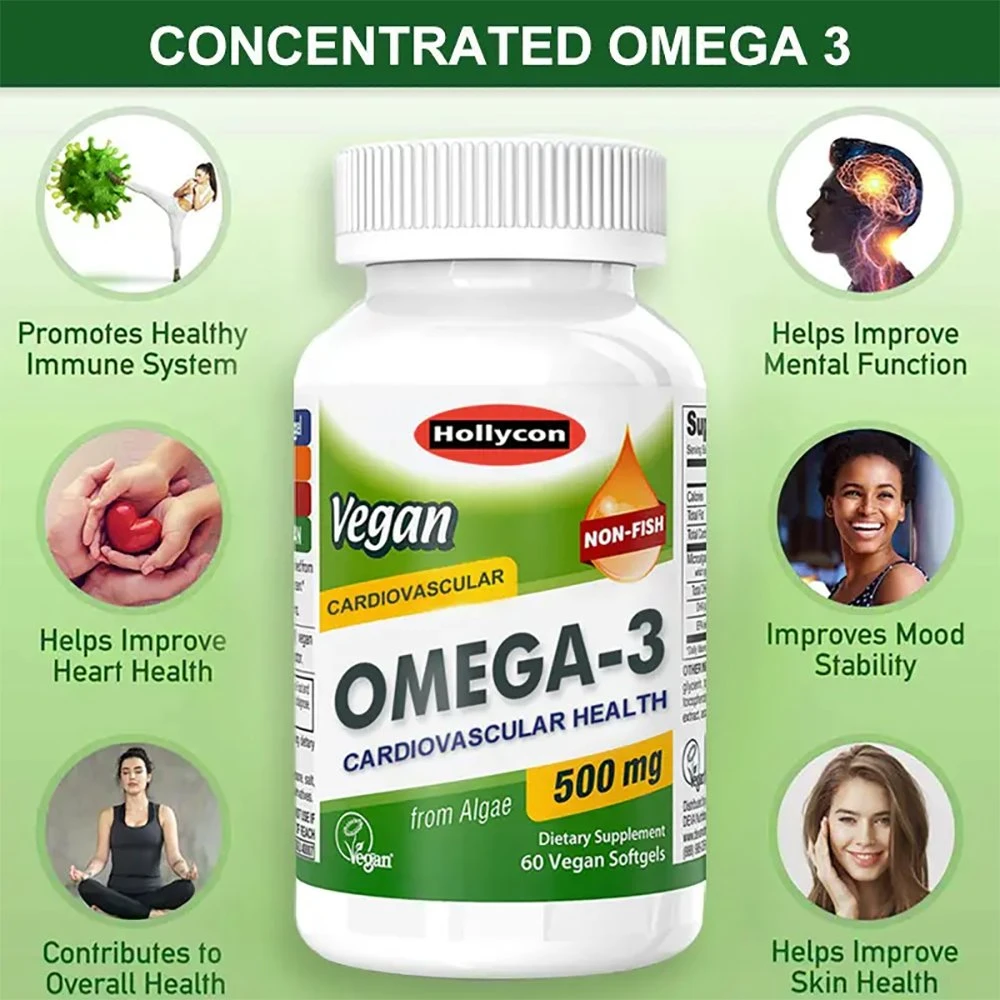 O OEM/Manufacturer Omega 3 Softgel Cardiovascular Healthcare suplemento dietético Softgel Omega 3 para a saúde do coração
