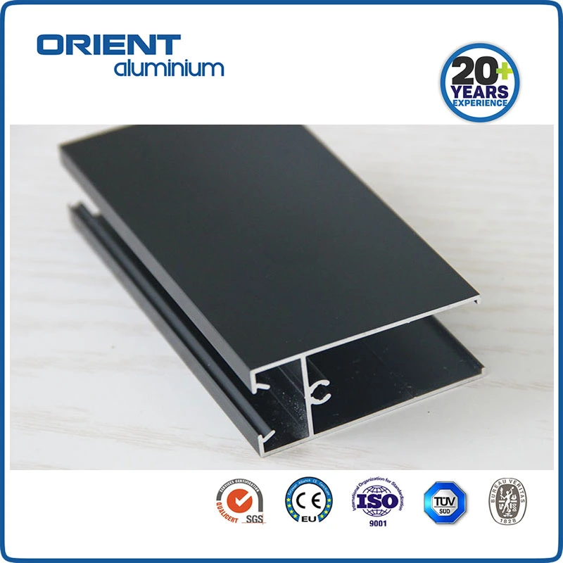 Perfil de aluminio de extrusión para ventanas para ISO9001