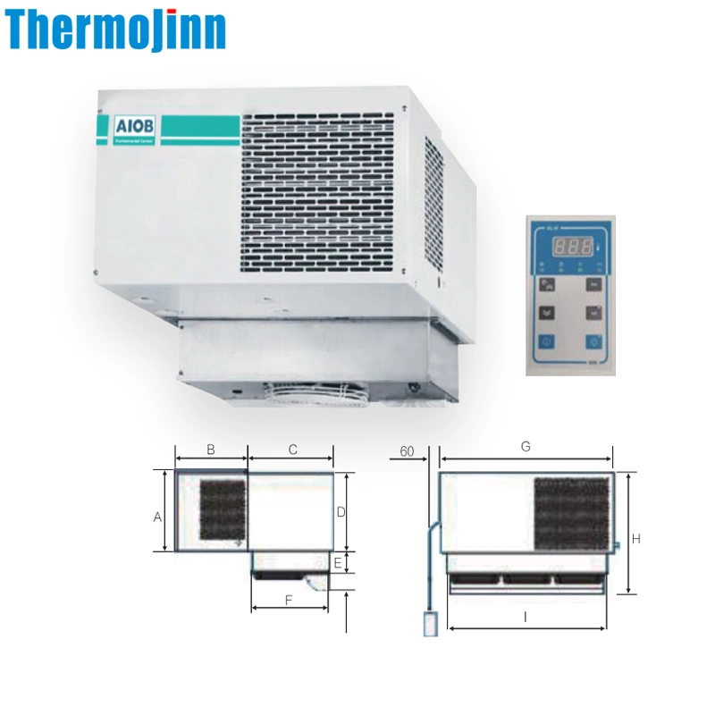 Commercial Cooler Monoblock Refrigeration Freezer Unit for Hotel Monoblock Refrigeration Freezer Unit