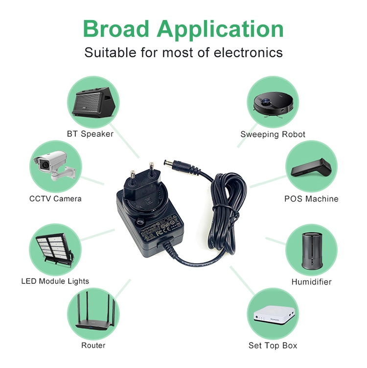 KOSTENLOSE PROBE 5V 6V 9V 12V 15V 18V 0,5A 1A 2A 3A 5A 6A AC-DC-Netzteil IEC62368 IEC81558 IEC60601 UL1310 Standard-Ladegerät für Netzadapter