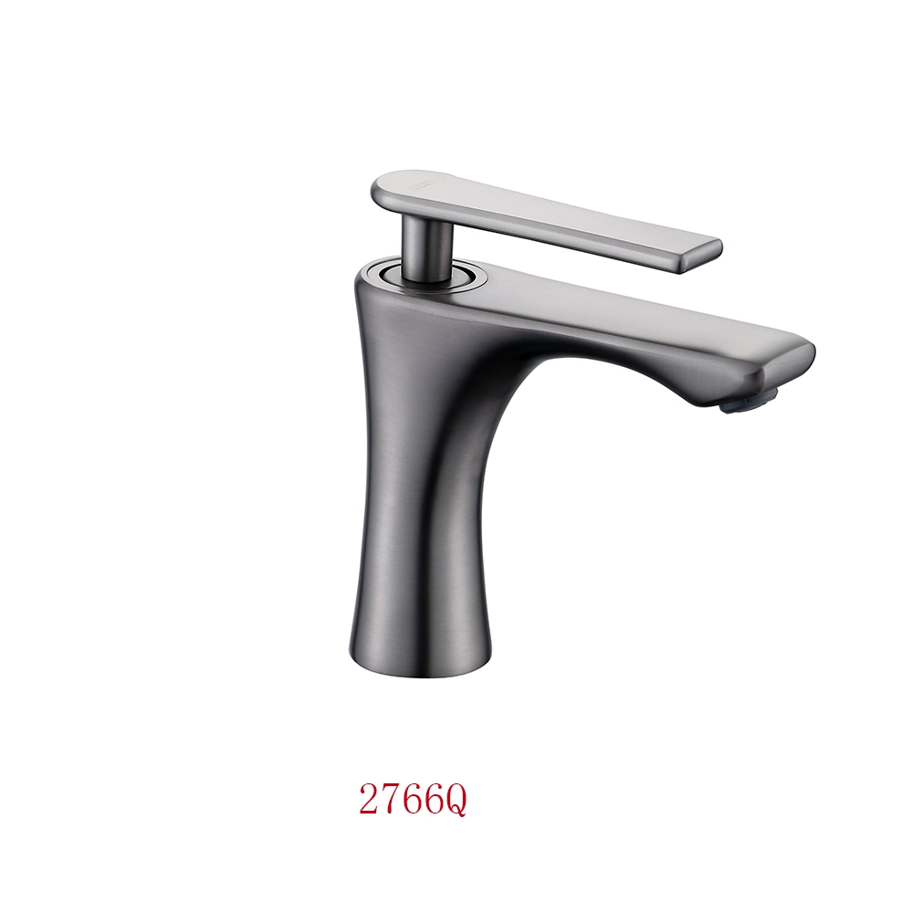 Luxury 59A Brass Basin Faucet with Hot and Cold for Bathroom Sink