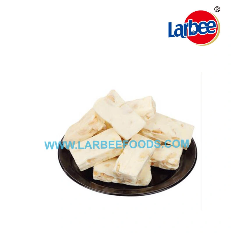 Halal Sweet Chewy Milk Peanut Nougat Candy