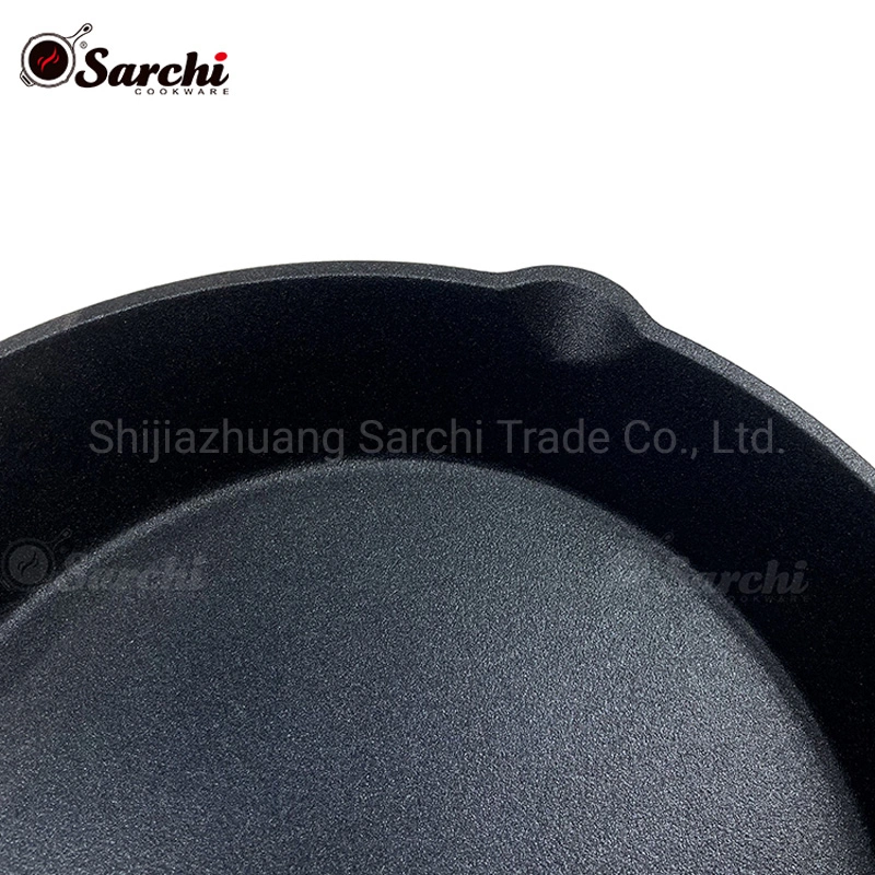 Customized Maifanite Color Silicone Oil Cast Iron Skillet