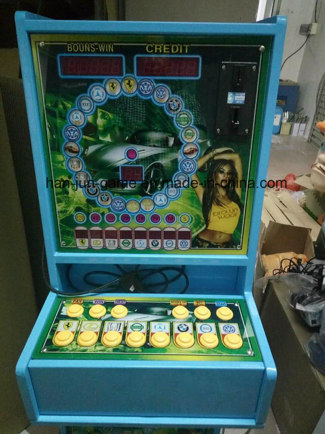 L'Afrique Jeu Super Jackpot partie Slot Machine de jeu