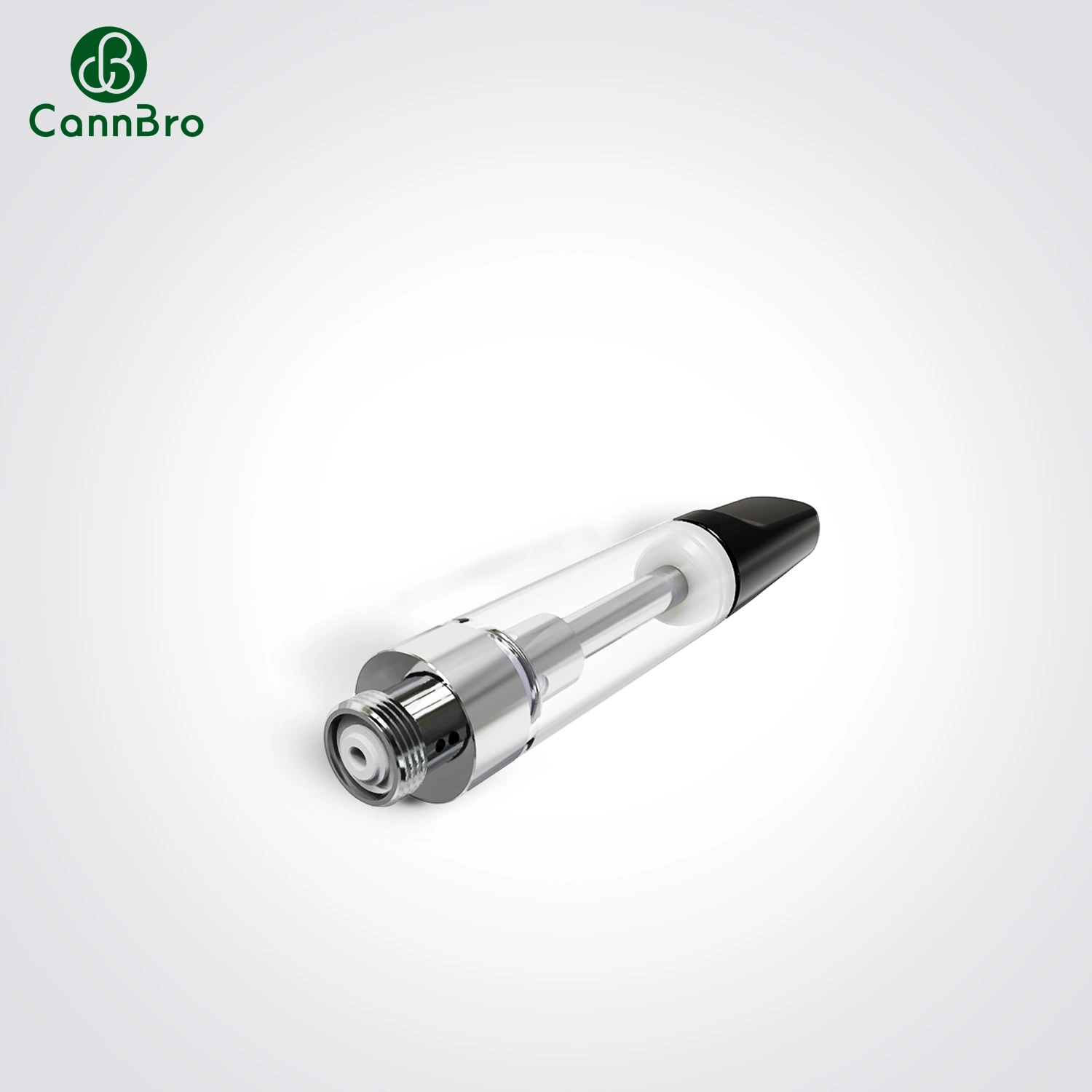 شعار مخصص 510 حز زجاج Vape Atomizer E Cigarette قابل للاستخدام مرة واحدة قلم كهربائي سعة 0.5 مل لتيار هواء الزيت السميك، وقلم قابل للضبط الخرطوشة