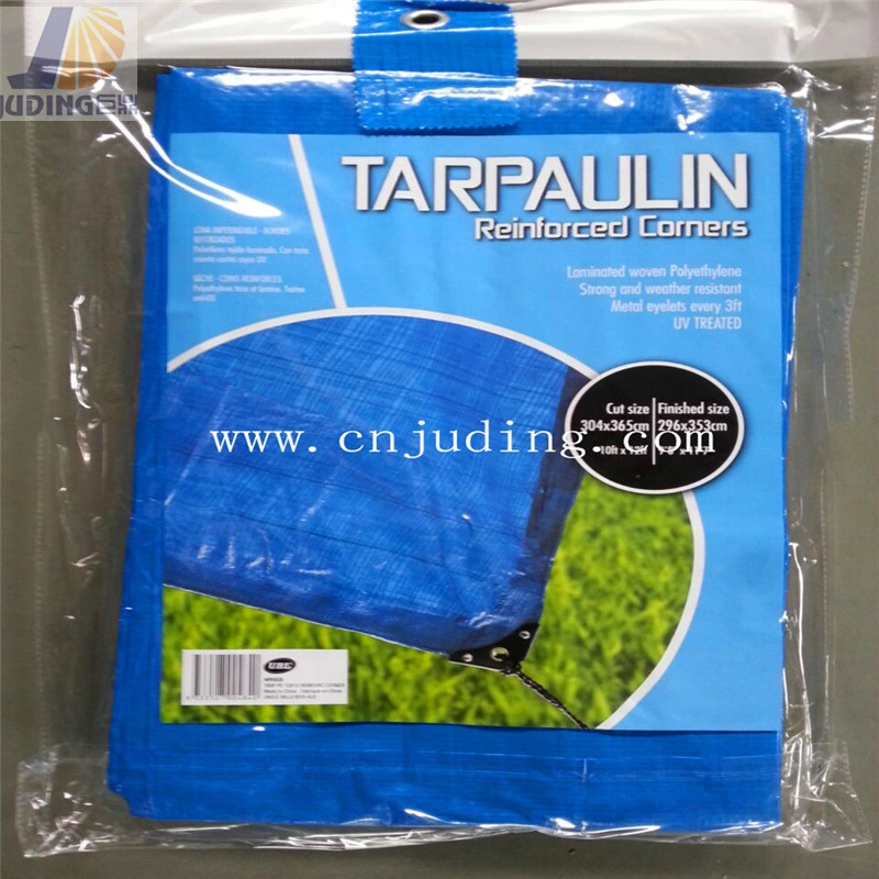 Tarnplane PE Tarpaulin Sheet Tent Shelter, wasserdichte Stoff für Camping im Freien