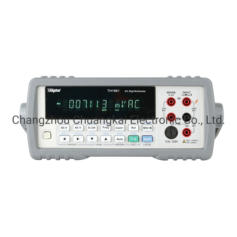 Th1961 Tonghui Digital Multimeter 6 1/2 Multimeter VFD Display