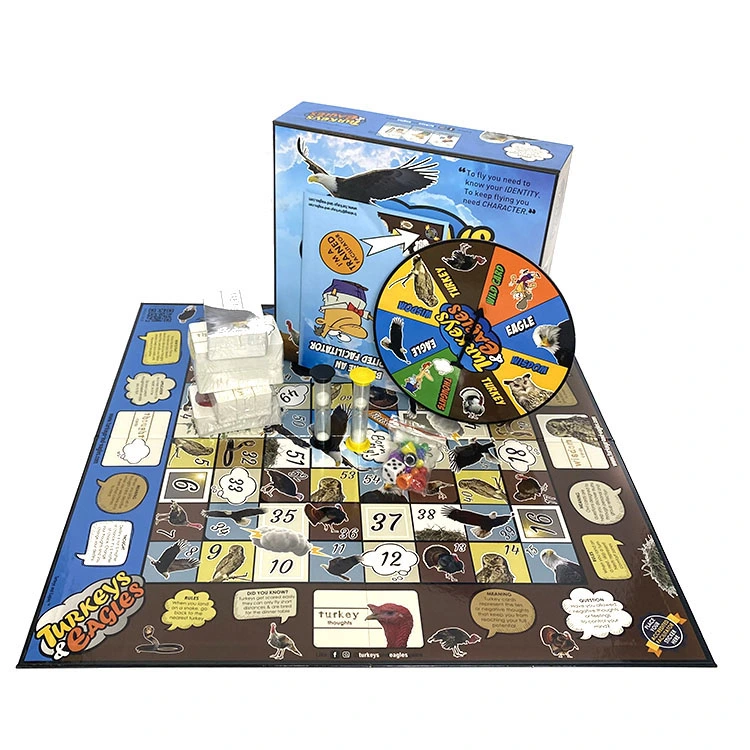 Board Game Maker Wholesale Custom Adult Kids Board Games for Family Party