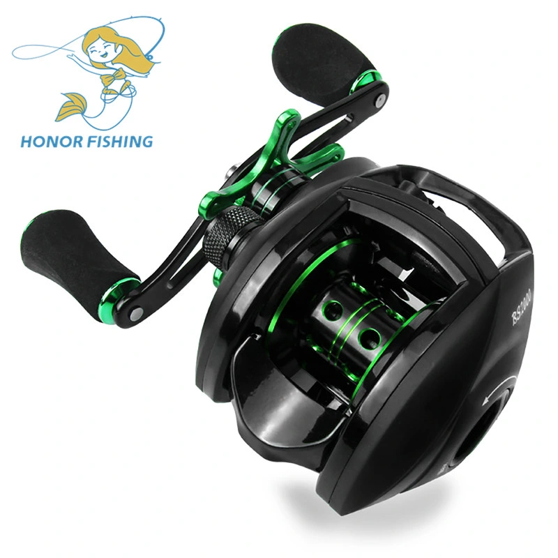 FW-BS Bait - bobina de fundição 8.1:1 alta velocidade 8kg Máx. Roda de Pesca