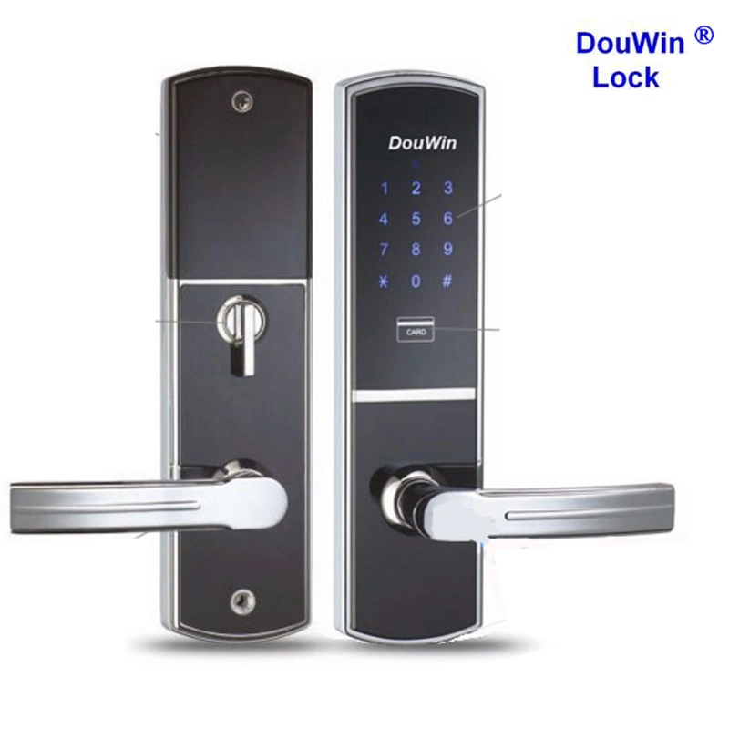 Screen Touch Digital Card Door Lock with High Security