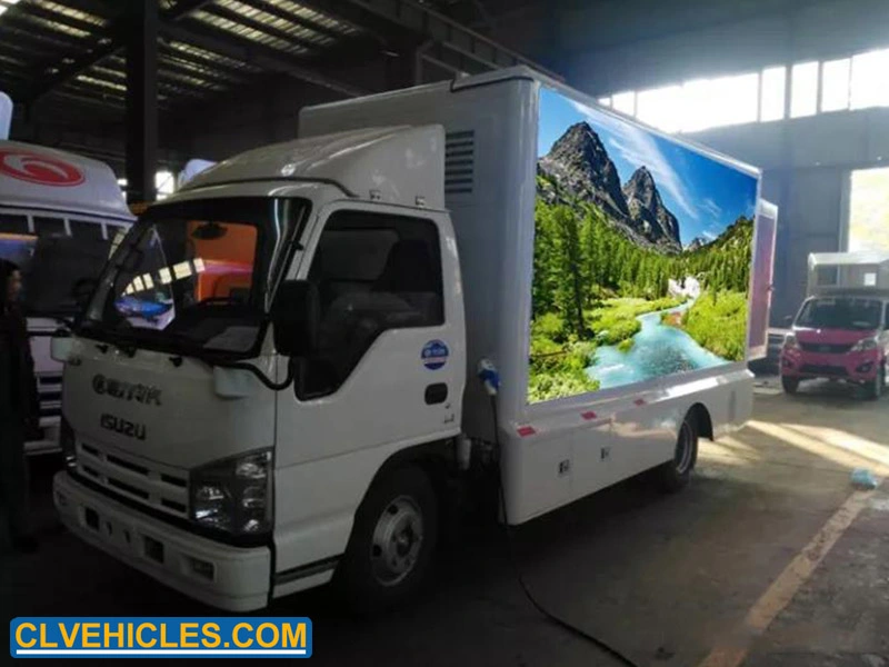 LED Mobile Advertising Trucks para portadas de aluminio para exteriores