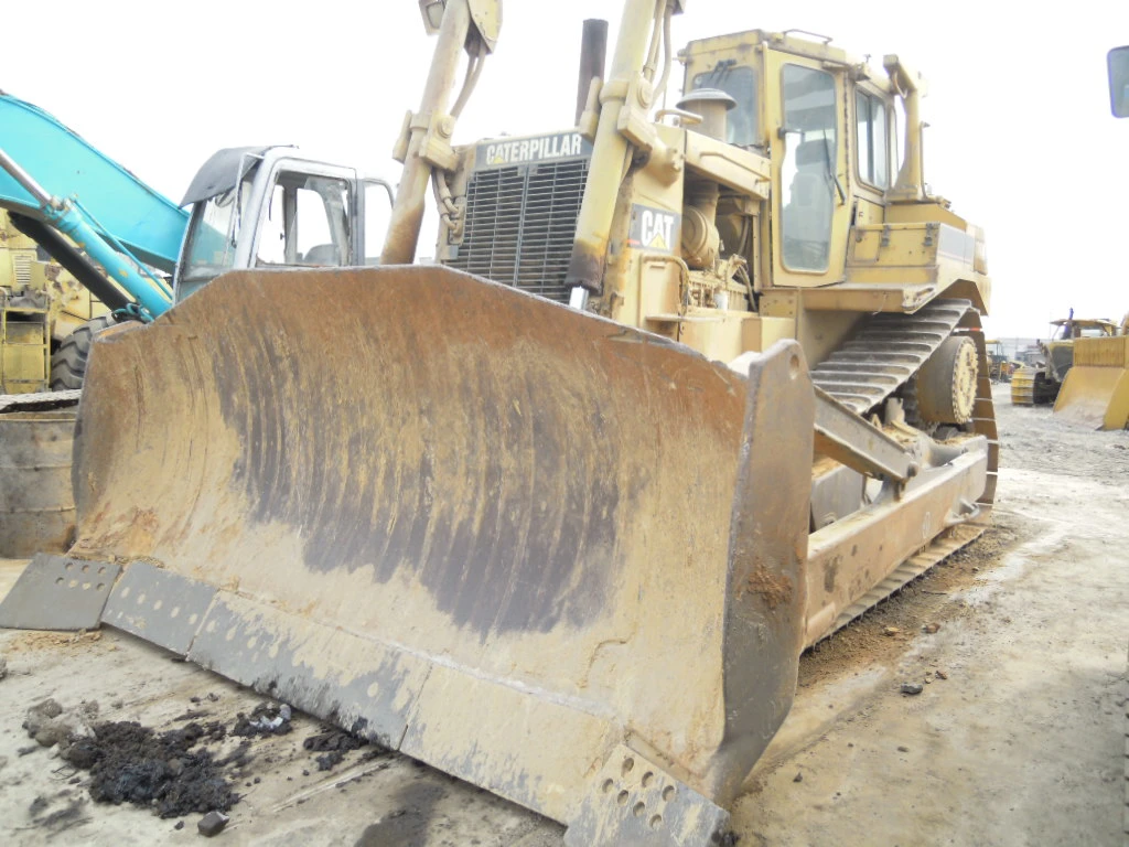 Tractor oruga usado/de segunda mano Caterpillar 37 Ton D8N a la venta, origen de segunda mano Bulldozer de cadenas de Japón Cat D7R D8h D8R D8N D9n de alta calidad