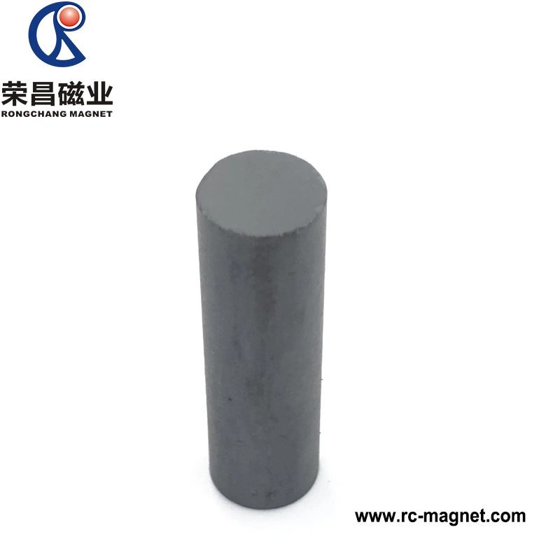 China Manufacturer Permanent C-5 Ferrite Cylinder Magnet